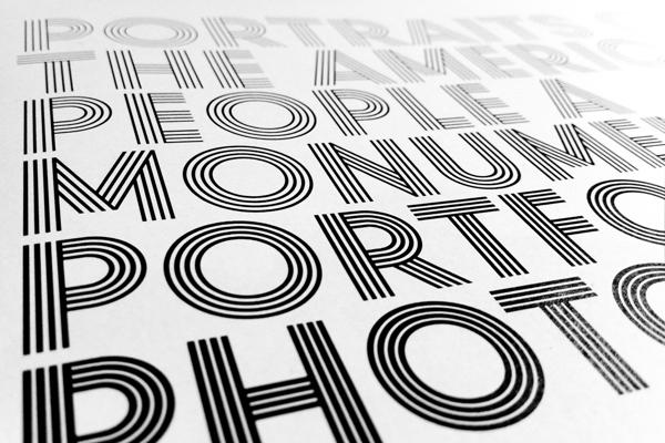 一个完全崭新的字体排版面貌-设计师改利用变灰度或彩色,给人一种不同的字体外观---酷图编号7