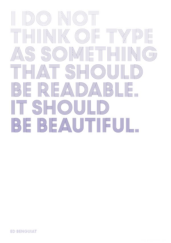 一个完全崭新的字体排版面貌-设计师改利用变灰度或彩色,给人一种不同的字体外观---酷图编号6