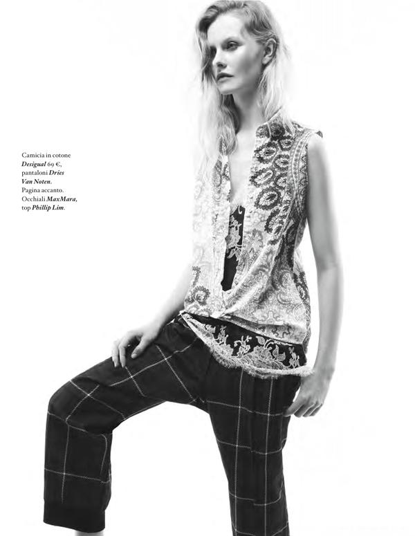 简单的人像时装拍摄-纯粹专注于华丽的服装与嬉皮士的感觉-大胆华丽的图案服装与嬉皮感觉---酷图编号6