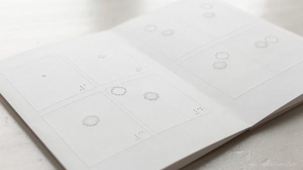 盲人的触觉宣传册漫画-通过触摸告诉你一个简短的故事,简单的形状。漫画本身不依赖于文字,因此可为视障读者看见。---酷图编号9