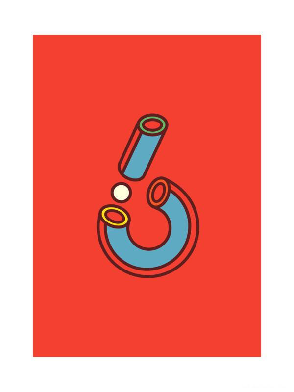 Numbers-有趣的童真卡通数字---酷图编号8