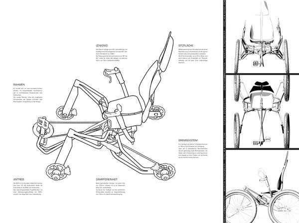 StroM bouquetin后轮驱动自行车-四个盘式制动器以及轻质铝合金和碳纤维车身---酷图编号3