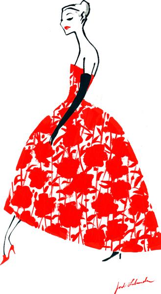 轻描淡写的时装插画---酷图编号1