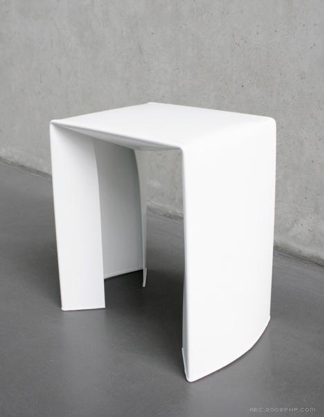 铝凳子-看起来像折叠的纸片---酷图编号5