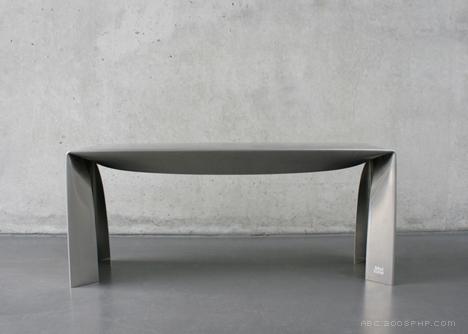 铝凳子-看起来像折叠的纸片---酷图编号1