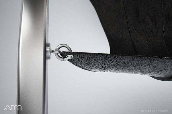 FLOA金属质感真皮扶手椅---酷图编号1061903