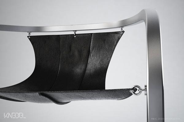 FLOA金属质感真皮扶手椅---酷图编号1061905