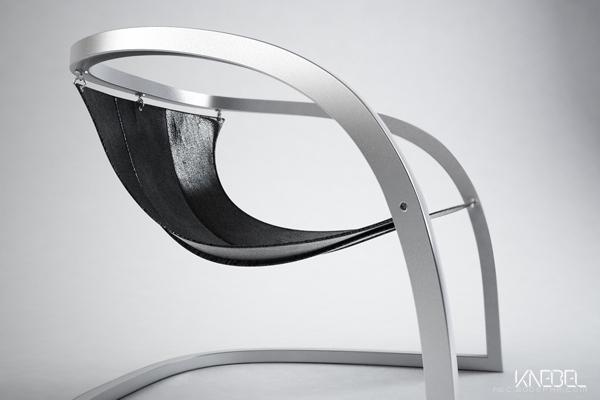 FLOA金属质感真皮扶手椅---酷图编号1061907