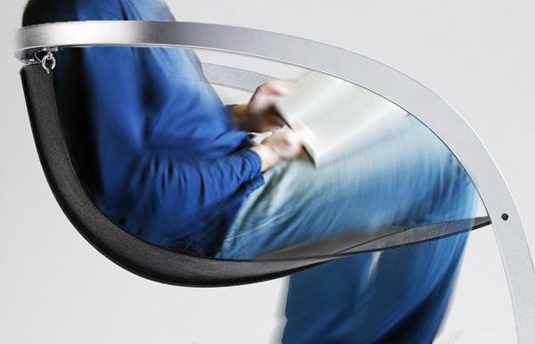 FLOA金属质感真皮扶手椅---酷图编号1061909