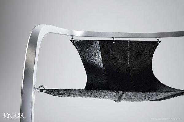 FLOA金属质感真皮扶手椅---酷图编号1061911