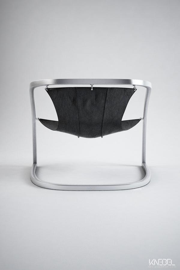 FLOA金属质感真皮扶手椅---酷图编号1061912