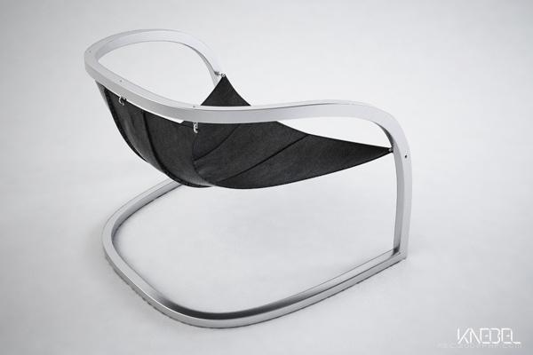 FLOA金属质感真皮扶手椅---酷图编号1061915