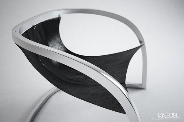 FLOA金属质感真皮扶手椅---酷图编号1061917