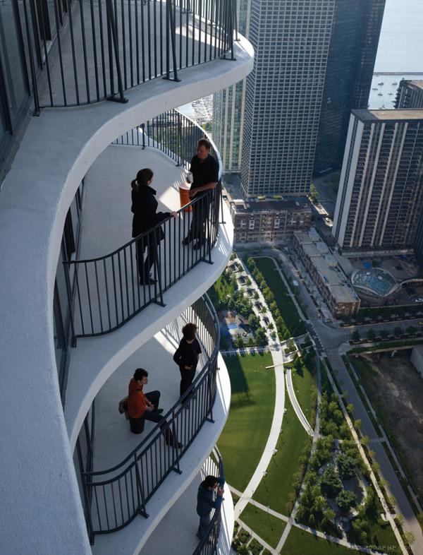 芝加哥Aqua Tower水族塔大厦---酷图编号2