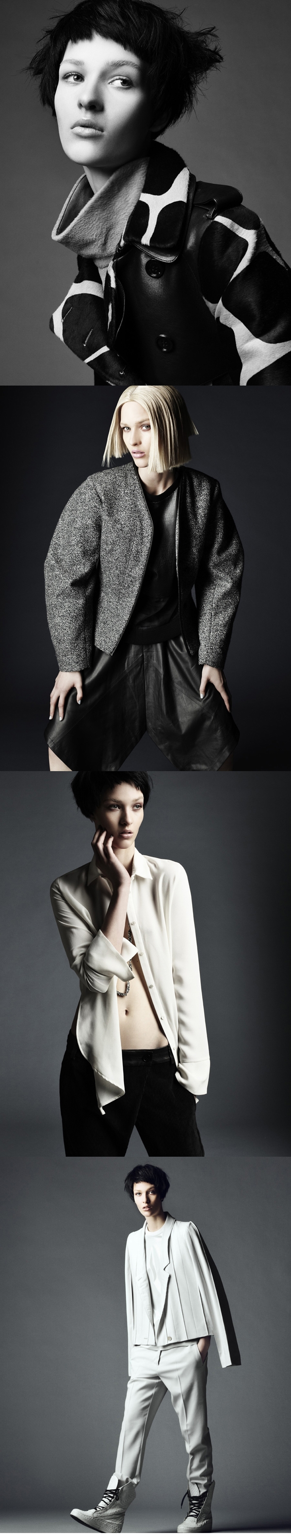 埃琳娜巴特尔斯-LOFFICIEL乌克兰7月-给人感觉强大而迷人的时装时尚秀图片