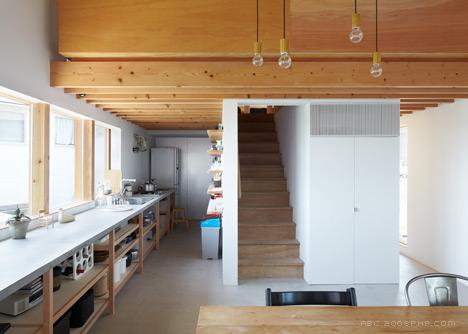 日本奈良市4N小房子建筑-里面容纳一对夫妇和他们的两个孩子---酷图编号16