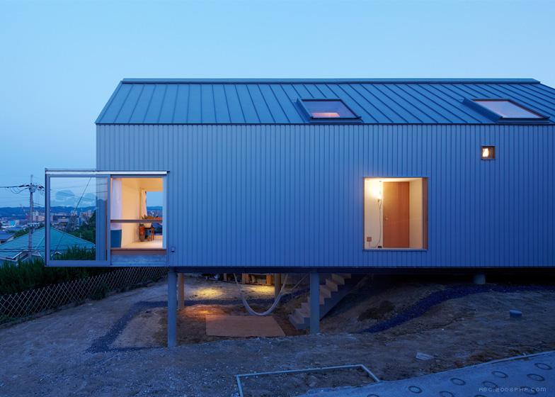 日本奈良市4N小房子建筑-里面容纳一对夫妇和他们的两个孩子---酷图编号6