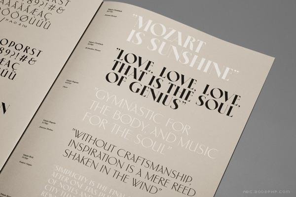 西班牙管弦乐队LAFilarmónica图形宣传册标识设计---酷图编号1