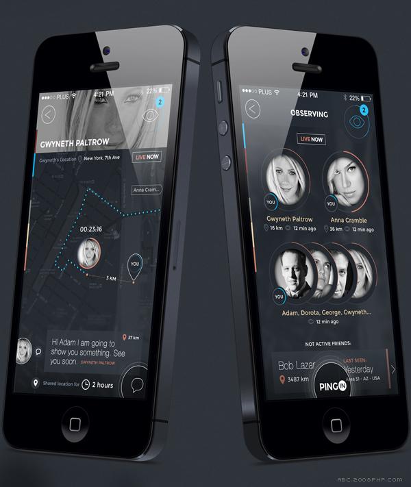 Just Ping In.时时刻刻关注您的亲人-第一个真正意义上的定位保密安全系统---酷图编号1