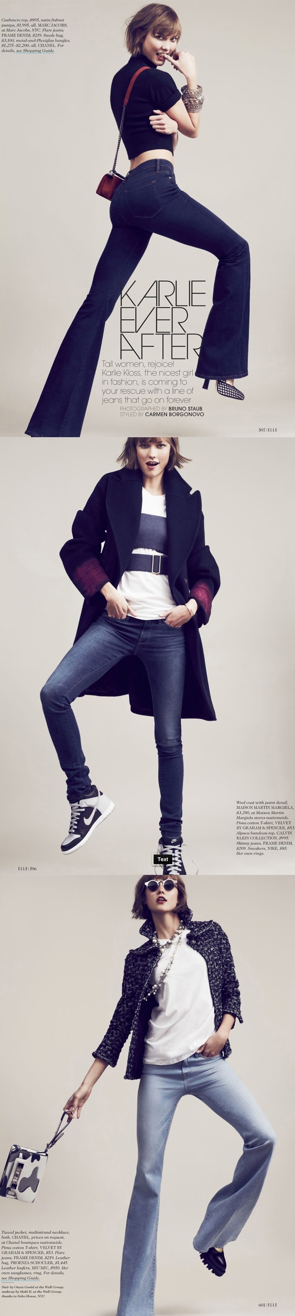 卡莉・克劳斯-ELLE世界时装之苑美国-看起来惊人和离奇的休闲高级时装秀图片