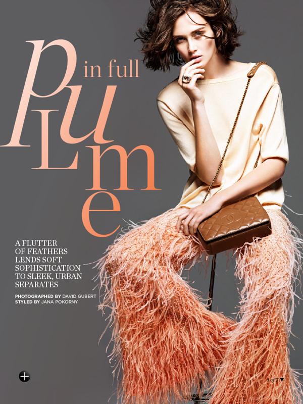 凯特琳-Marie Claire玛丽克莱尔澳大利亚2013年9月-锦上添花的城市风格---酷图编号4