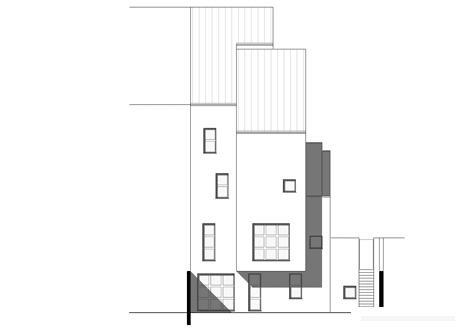 白色山墙立面联排别墅---酷图编号14