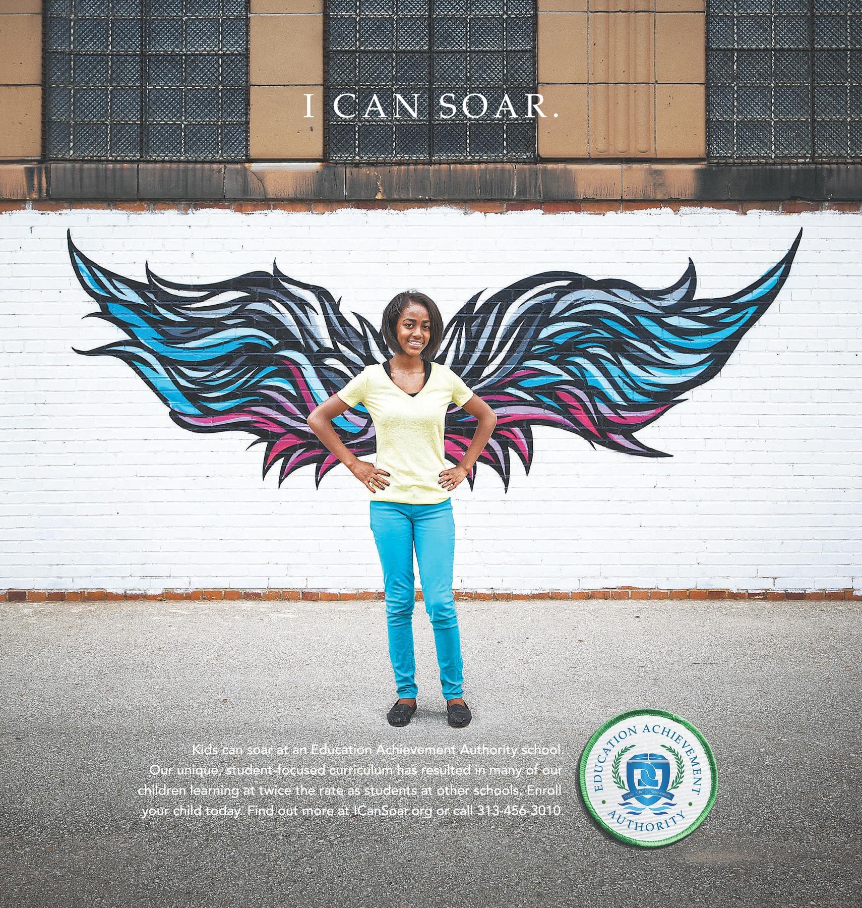 展翅双飞-国外教育管理局平面广告---酷图编号1