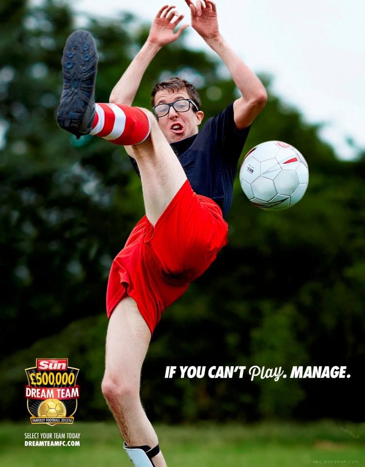 Sun足球运动平面广告---酷图编号1