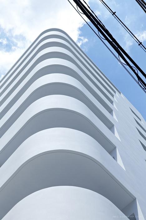 凹进转角阳台-日本EASTERN东区工设计事务所作室作品---酷图编号1066780