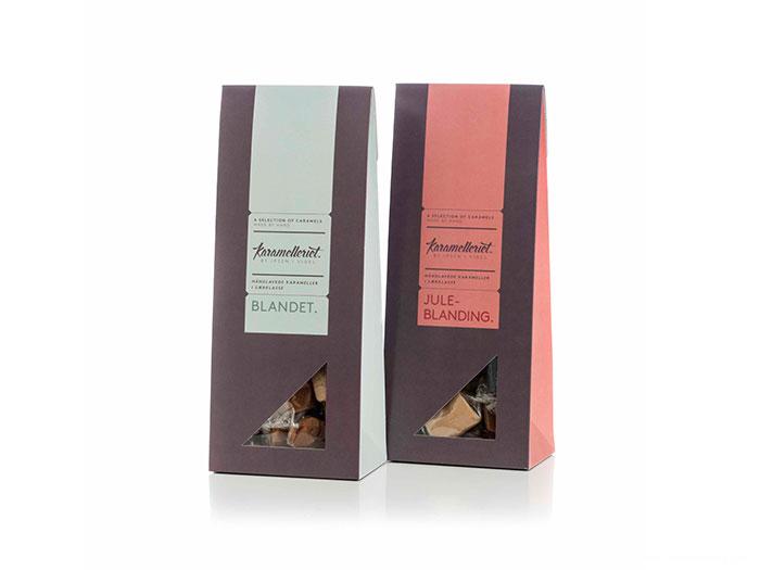 Karamelleriet焦糖美味包装-精致的质感工艺和优美柔和的配色方案,让你有想尝试这些所有美味的焦糖---酷图编号16