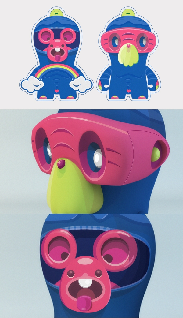 眼镜小胡子乙烯基玩具图片