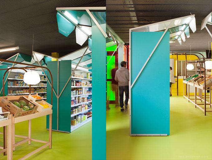 迷你超市杂货铺-看起来有趣和新鲜的是无可比拟的-来自法国巴黎Matali Crasset家居工作室作品---酷图编号2