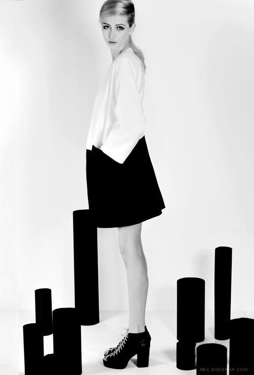 THE GAME-斑马黑白条纹时尚女---酷图编号6