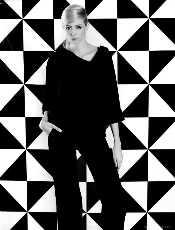 THE GAME-斑马黑白条纹时尚女---酷图编号2