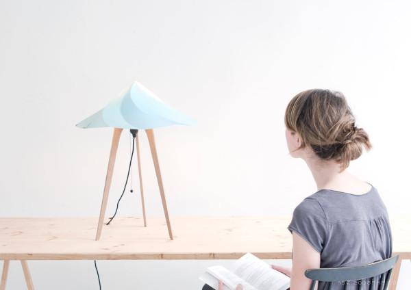 尚蒂伊灯-法国设计师Constance Guisset作品,彩虹的扭曲糖果色彩,褶皱胡须灯片---酷图编号1071420