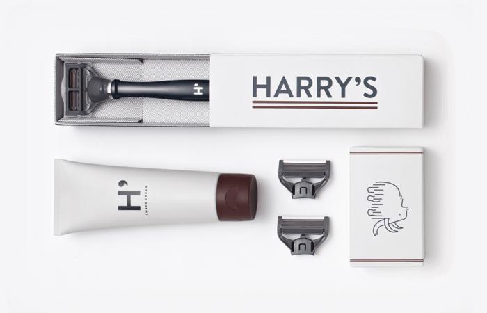 Harry's Truman男士的装备-剃须刀与洗面奶包装设计---酷图编号5