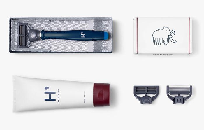 Harry's Truman男士的装备-剃须刀与洗面奶包装设计---酷图编号4