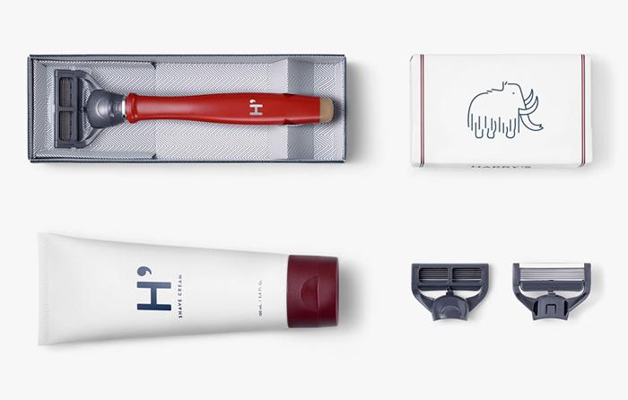 Harry's Truman男士的装备-剃须刀与洗面奶包装设计---酷图编号3