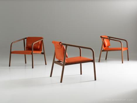 木制休闲椅-伦敦设计节2013年-挪威Angell Wyller Aarseth家居设计机构作品---酷图编号1071502