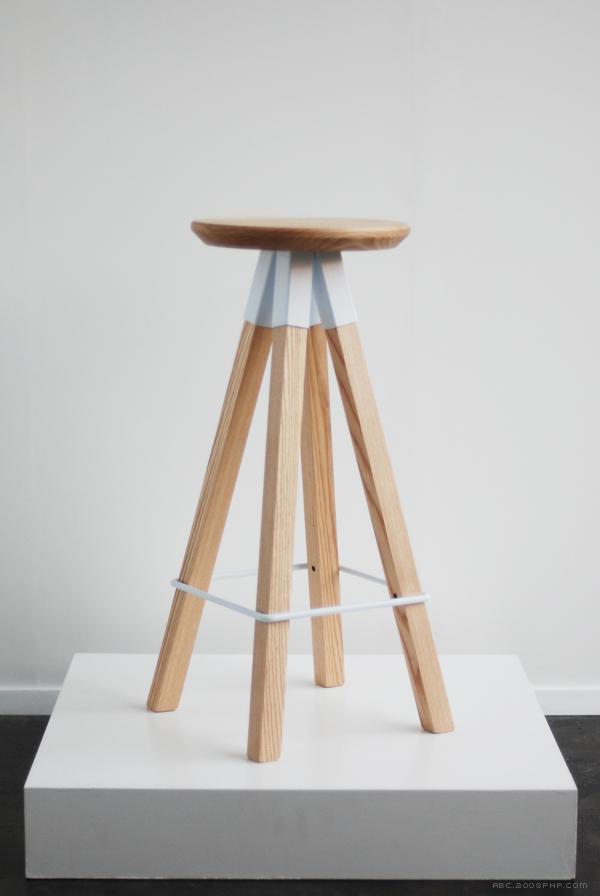 圆凳-简洁的线条和最小的硬件完成这个惊人的设计---酷图编号8