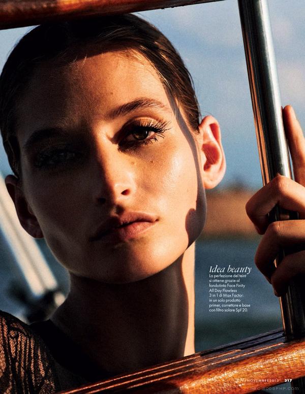 57号码头-苏珊・迪亚兹-ELLE艾丽意大利2013年11月---酷图编号9