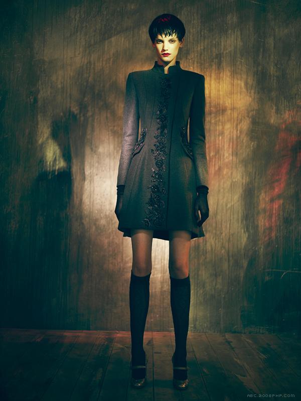 杰西卡・皮蒂新罗曼蒂克-Madame德国-狂欢着迷的头发朴,素高雅的时装秀---酷图编号11