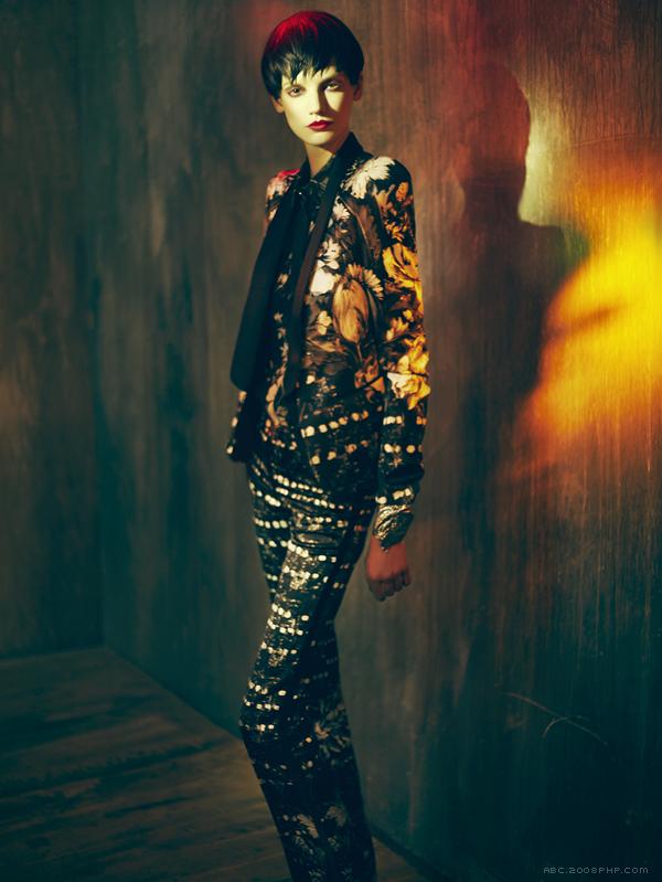 杰西卡・皮蒂新罗曼蒂克-Madame德国-狂欢着迷的头发朴,素高雅的时装秀---酷图编号10