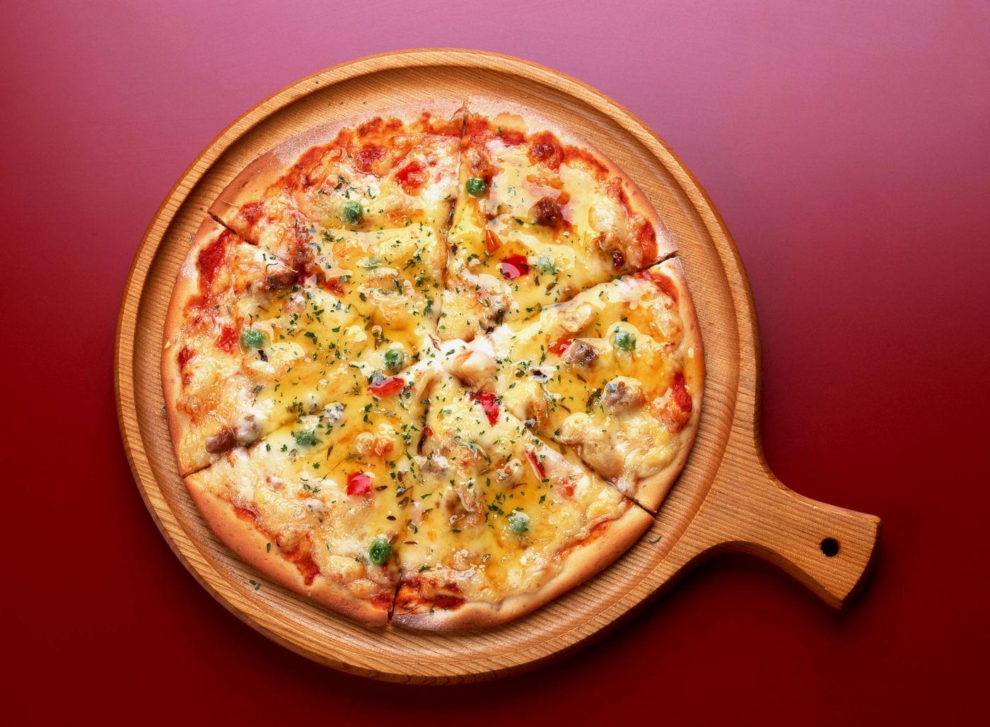 小薄饼-披萨饼图片