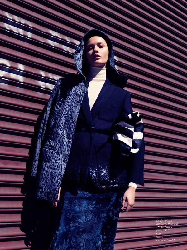 克里斯蒂娜罗曼诺娃-城市边缘-曼哈顿东河边人像拍摄---酷图编号7