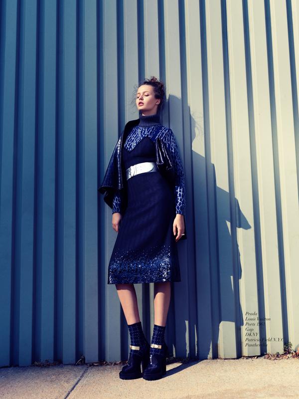 克里斯蒂娜罗曼诺娃-城市边缘-曼哈顿东河边人像拍摄---酷图编号5