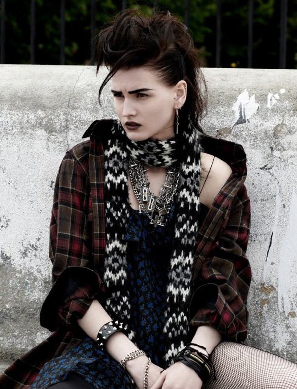 巴黎朋克公主-奇怪优雅的黑色杂志---酷图编号2