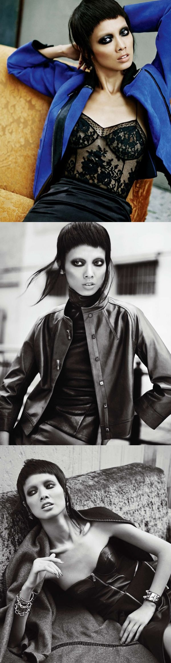 高格雷斯-浪漫优雅朋克时装秀图片