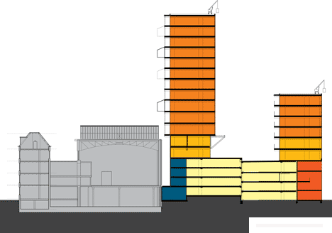 荷兰鹿特丹Schiecentrale11层高的大楼---酷图编号12