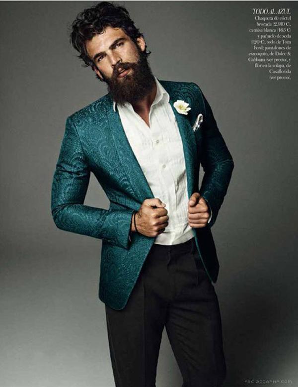 阿尔瓦罗・科尔特斯-Vogue西班牙---酷图编号6